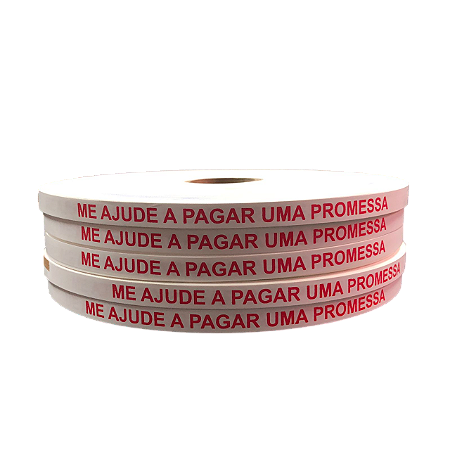 Fita Poliamida Me ajude a pagar uma promessa  – 1000 unids