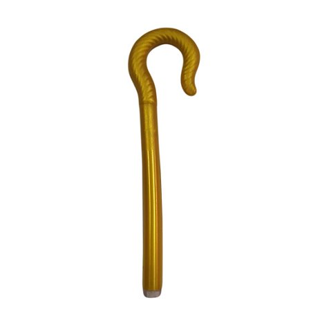 Cajado Porta Óleo - Dourado acrílico com tampa - 100 unidades