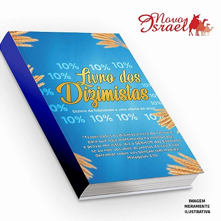 Livro médio Dizimistas (modelo 01)