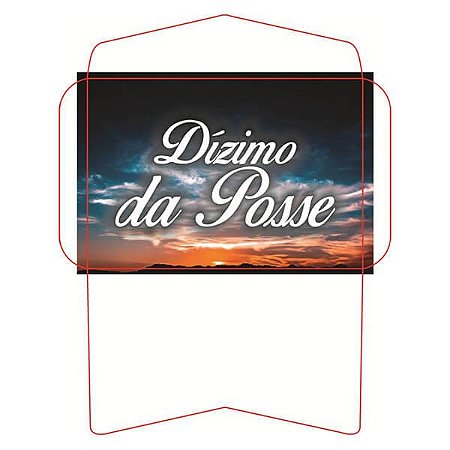 Envelope Dízimo da Posse aberto (100 unidades)
