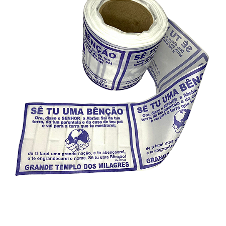Manto Lenço Se Tu Uma Benção Mundial Evangelização - 1000 unid