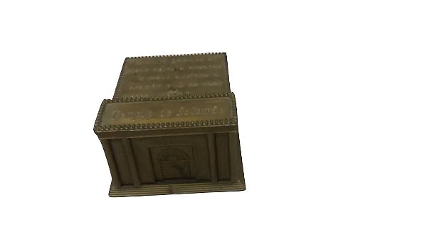 Templo de Salomão de Acrílico Bronze - pequeno