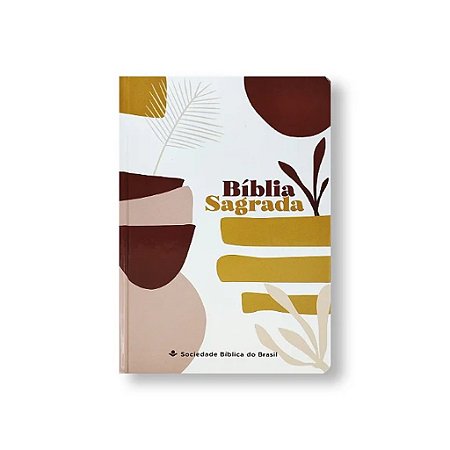 Bíblia Sagrada Folhas Letra Grande Capa Dura RA