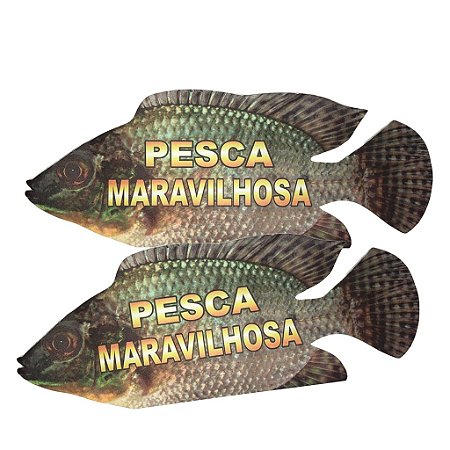 Envelope Peixe Pesca Maravilhosa médio  - 50 unids