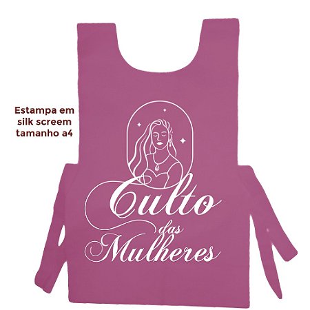 Colete De Tnt - Culto das Mulheres Rosa - 100 unidades