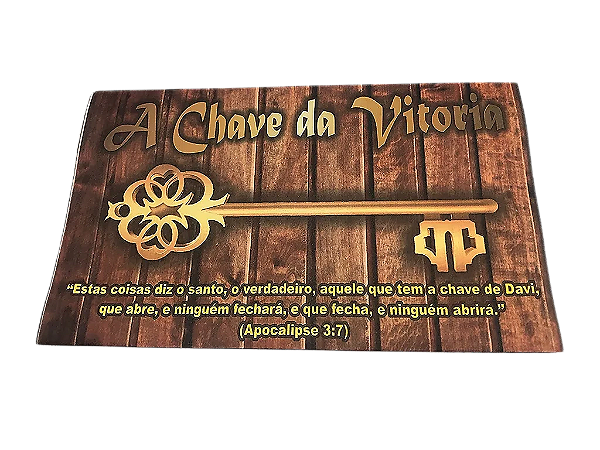 Envelope Colado Chave da Vitória Marron (100 unidades)