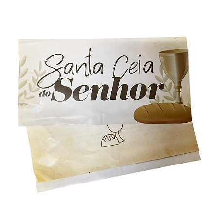 Envelope Especial  Santa Ceia do Senhor Colado - 23x10cm -100 unid