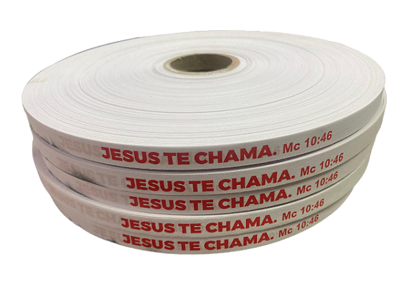 Fita Evangelística Jesus te Chama Rolo 1000 unidades
