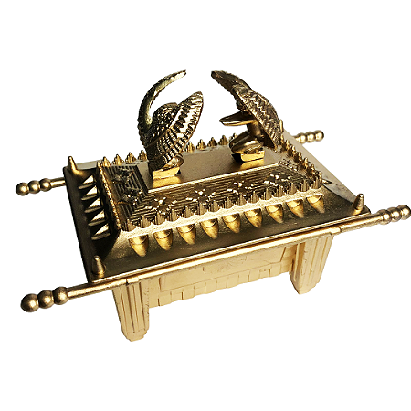Arca Da Aliança Dourada Média - 14cm  - 1 unidades