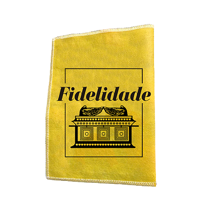 Saquitel TNT Fidelidade Arca da aliança Amarelo