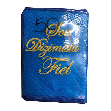 Saquitel Sou Dizimista Fiel TNT 50 UNIDADES
