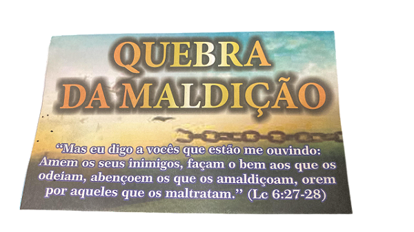 Envelope Quebra de Maldição Colado Lucas 6 - 100 unidades