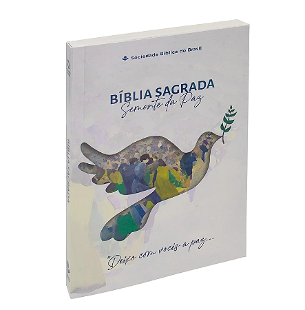 Bíblia Sagrada Naa Evangelização - Semente Da Paz - 10 unidades