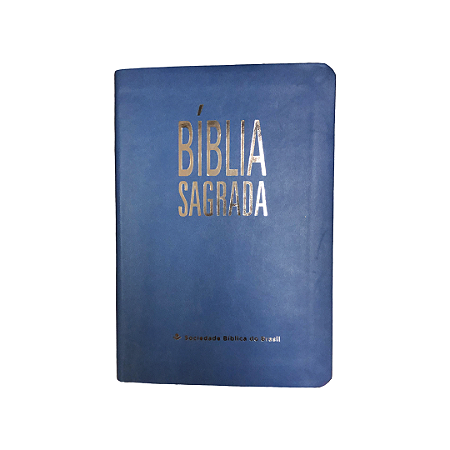 Bíblia Sagrada  Couro Azul Nova Almeida Atualizada