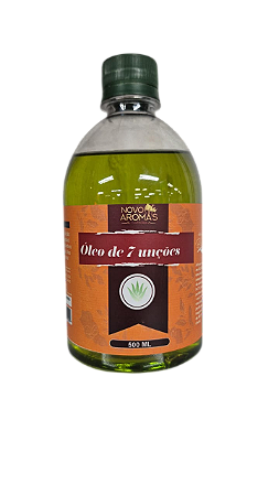 Óleo de Unção 7 Unções 500ml – Plenitude Espiritual | Para Igrejas