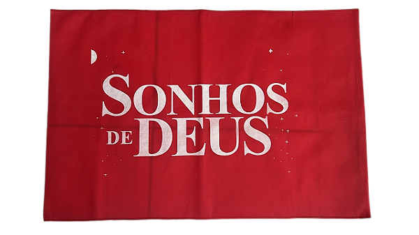 Fronha Azul Vermelha Gramatura 60 Sonhos de Deus - 20 unidades