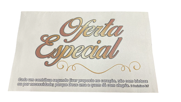 Envelope Colado Oferta Especial Dourado (100 unidades)