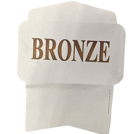 envelope aberto Bronze Dizimo/Oferta 100 unidades