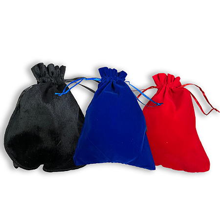 Saquinho/alforge Veludo Para Presentes Joias 17x13 Cm 10 unidade