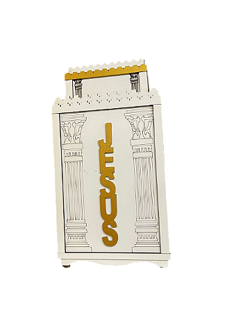 Gazofilácio Dízimos E Ofertas Jesus Branco Em Mdf Pequeno