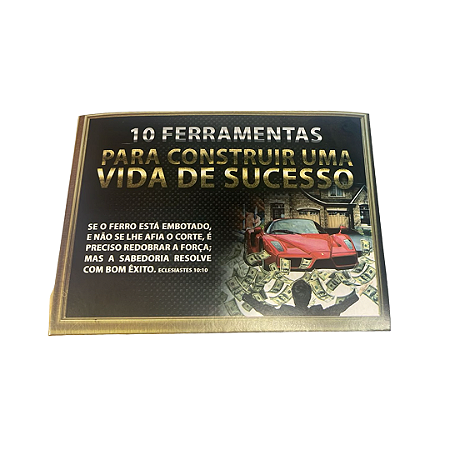Maleta para o Sucesso de Papel - 50 unidades