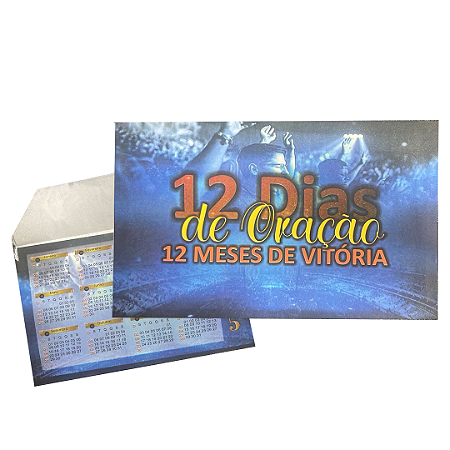 Envelope Vitoria o ano todo colado 100 unidades