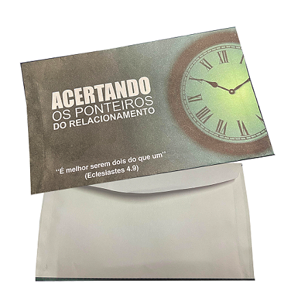 Envelope Colado Relacionamento vida conjugal - 100 unidades
