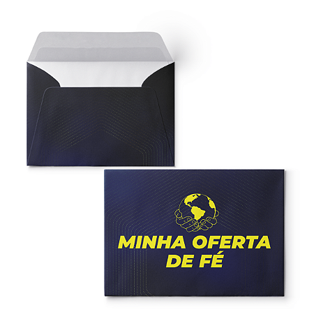 Envelope Colado Minha Oferta de Fé IMPD - 100 UNIDADES