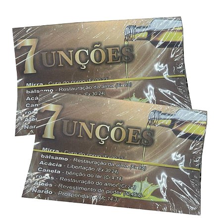 Envelope 7 unções Colado - 100 unid