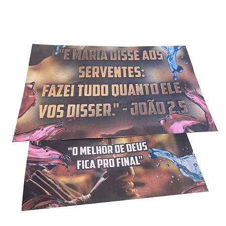 Envelope Colado da água em vinho - 100 unidade