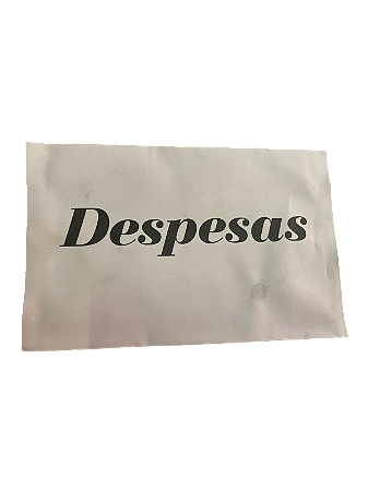 Envelope Colado despesas – 100 unidades