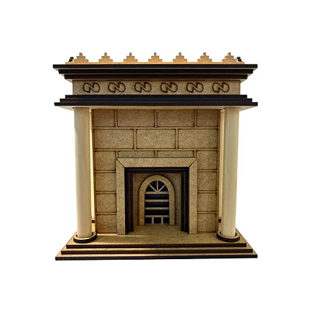 Templo De Salomão Mdf 15cmx18cm Tabernáculo - Promoção