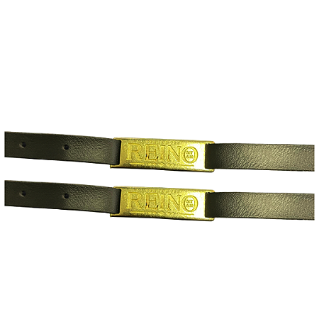Pulseira Reino de Deus dourada - 10 unidades