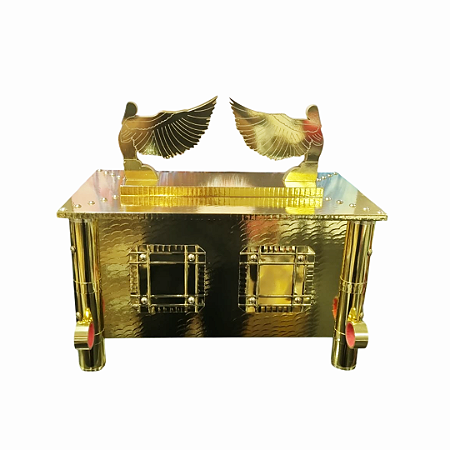 Arca da Aliança  Dourada Luxo 80 cm grande