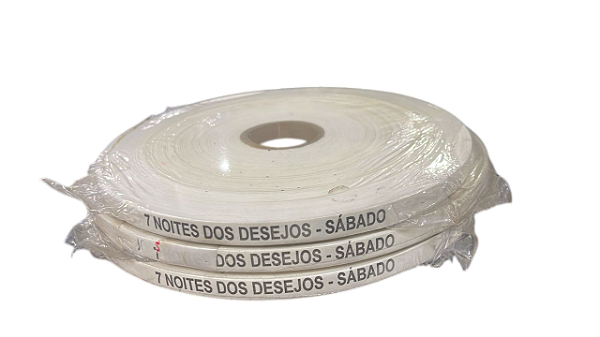 Fita 7 Noites do Desejo Sábado poliamida - 1000 unidades