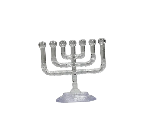 Candelabro de Acrílico SEM TAMPA Transparente 25 unidades
