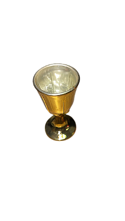 Taça Dourada Metalizada – Tamanho Mini 6 cm