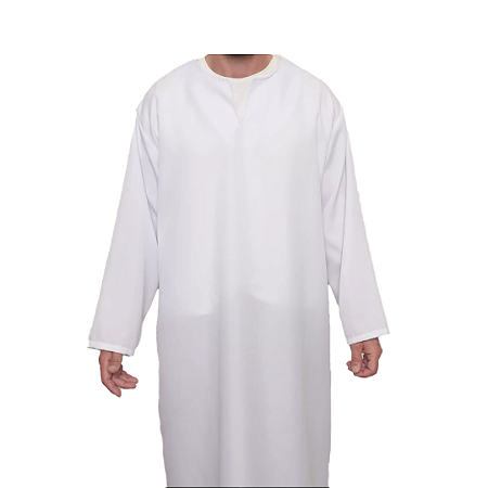 Beca para Batismo Evangélico - Branco - G