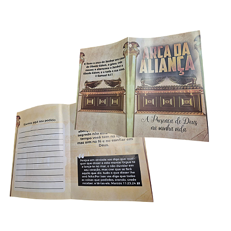 Pasta Arca da Aliança Campanha Igreja Neutra A4