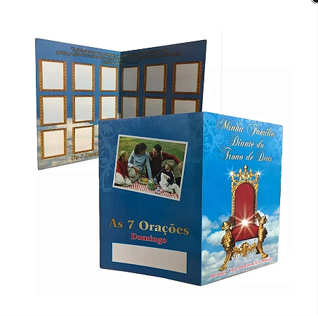 Pasta Minha Família Trono de Deus a4 neutra