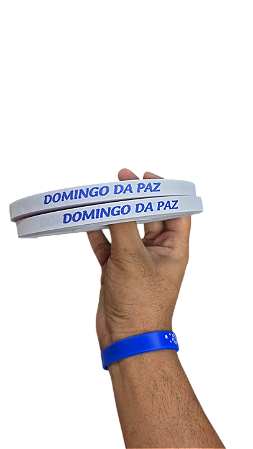 Fita Evangelística Domingo da Paz poliamida
