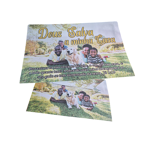 Envelope Deus Salve a Minha Familia Oferta Colado