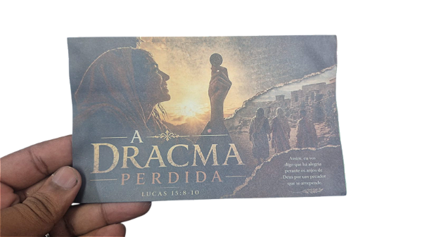 Envelope Colado A Dracma Perdida campanha