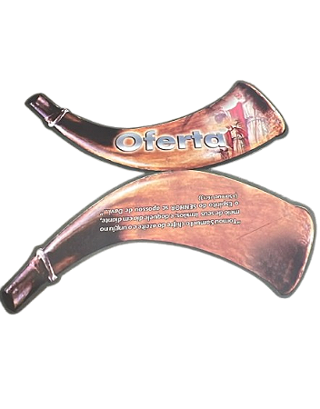 Modelo chifre (samuel 16.13) "Oferta" — Envelope com corte especial | offset 150g — 100 Unidades