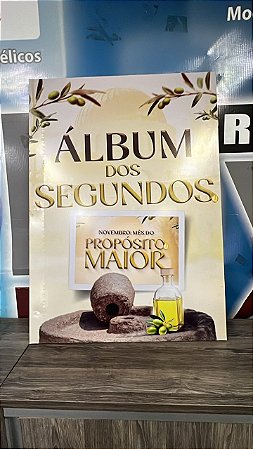 LIVRO DE ORAÇÃO GIGANTE TAMANHO 1 METRO X70CM