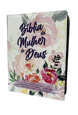 Bíblia da Mulher de Deus Luxo Capa Mole
