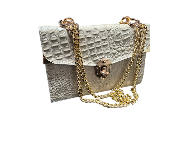 Bíblia Bolsa Couro da Mulher Legítimo ARC Branca Couro Luxo
