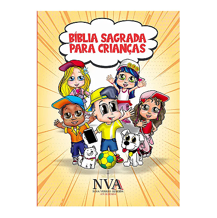 BÍBLIA L. MÉDIA FULL COLOR NVA PDAJV BROCHURA - INFANTIL