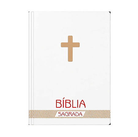Bíblia Sagrada | Nva | Letra Média & Full Color | Brochura | Cruz Minimalista | Cpp