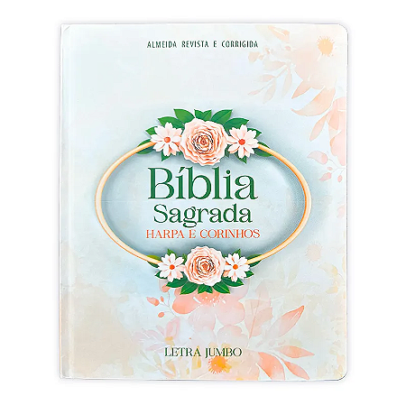 Bíblia Sagrada Feminina Jumbo Texto E Mapas Coloridos Harpa
